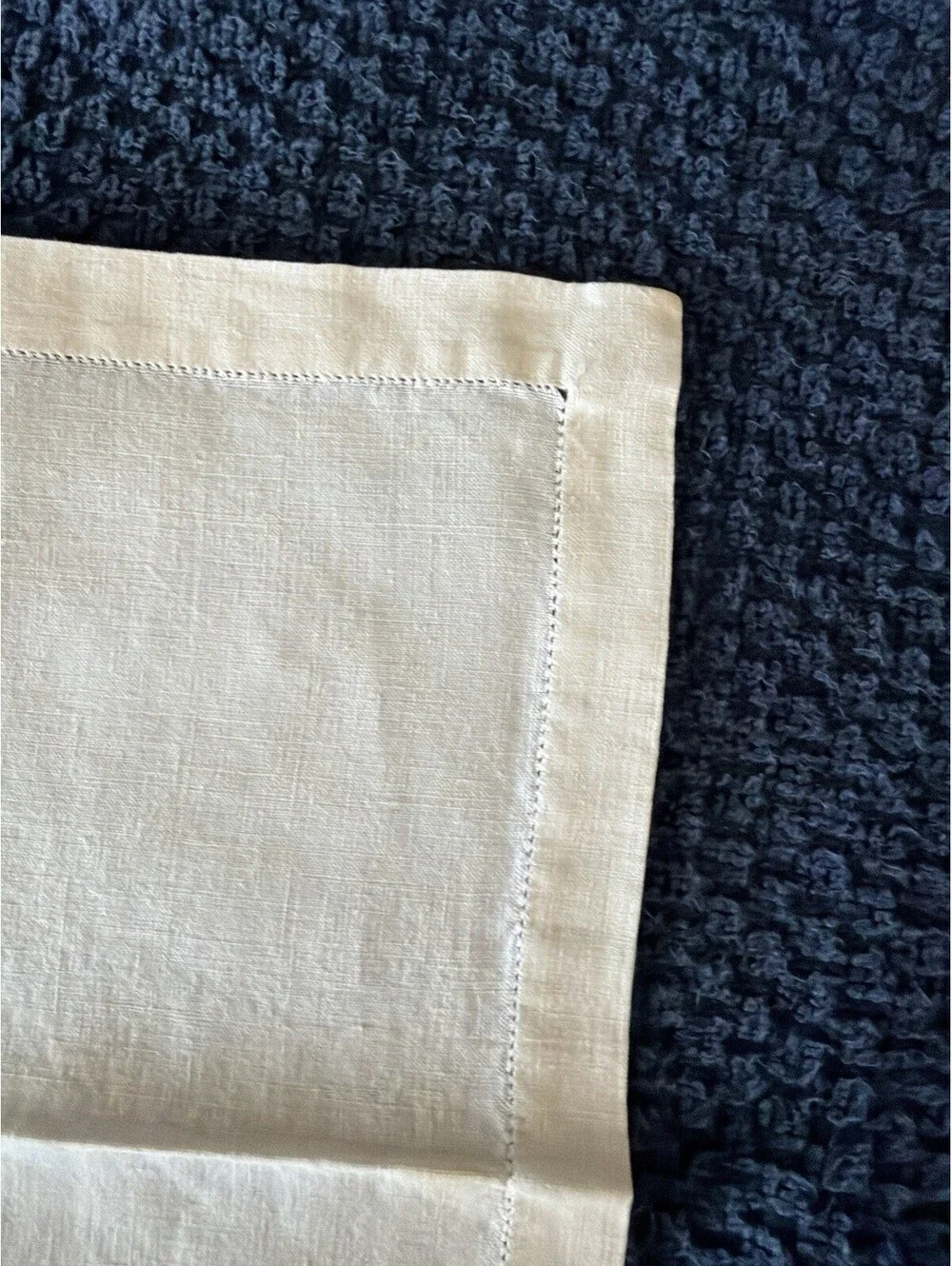Rampant Lion Embroidered Napkin Handkerchief 10” Square